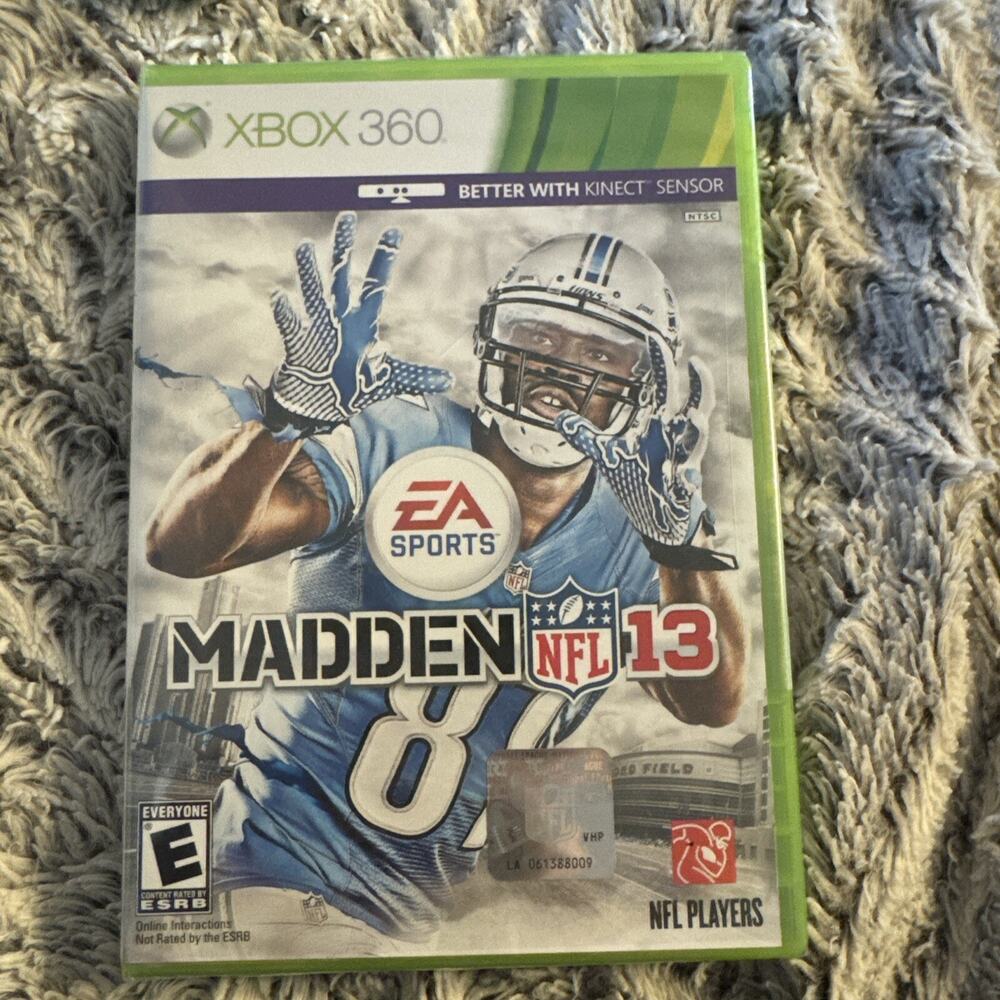 Madden NFL 13 (Microsoft Xbox 360, 2012) SEALED